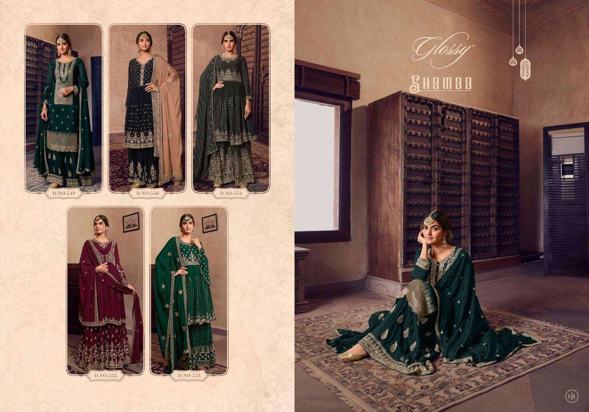 Glossy Simar Shamaa 549-553 Series 6