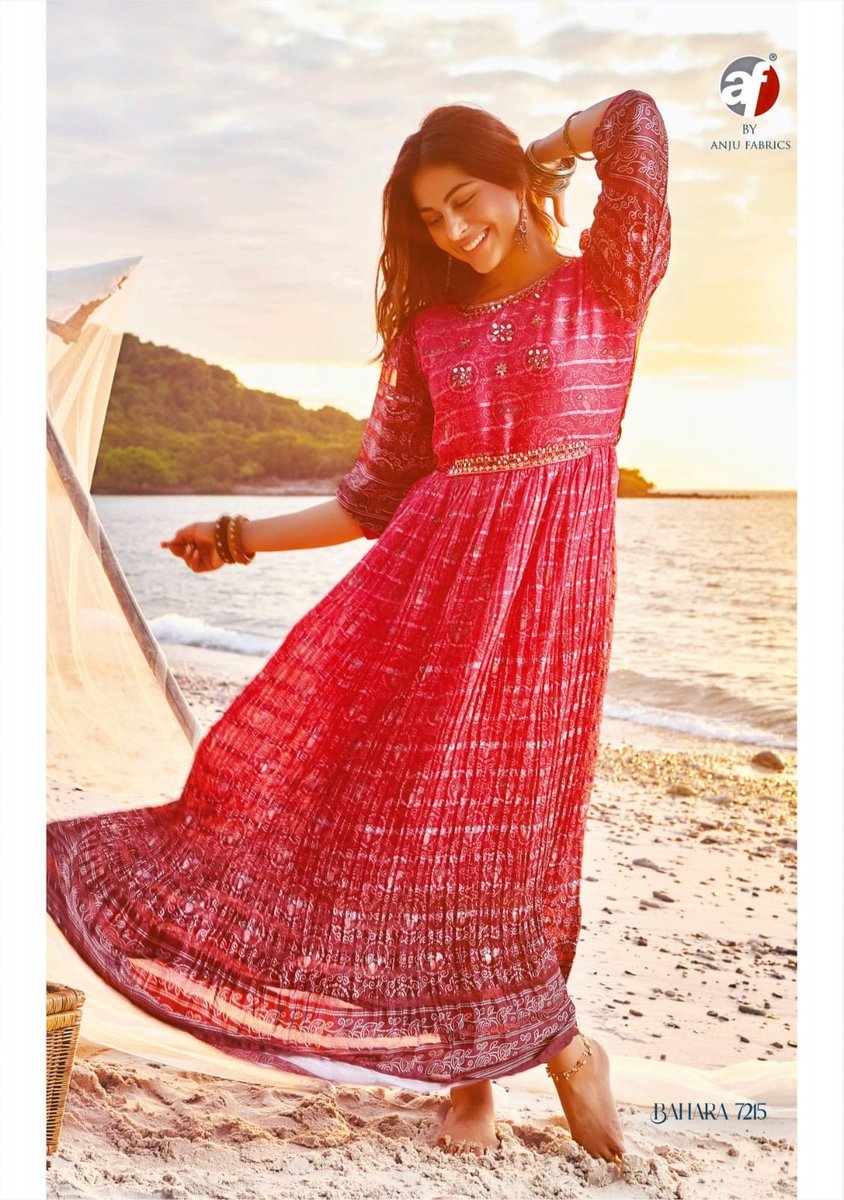 ANJU FABRIC BAHARA VOL-2 7214 TO 7216 2