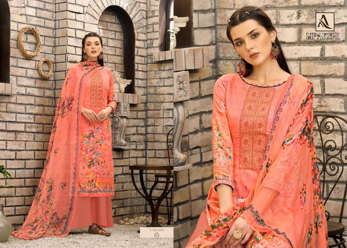 Alok Suits Lipakshi 595-001 To 595-010 Series 2