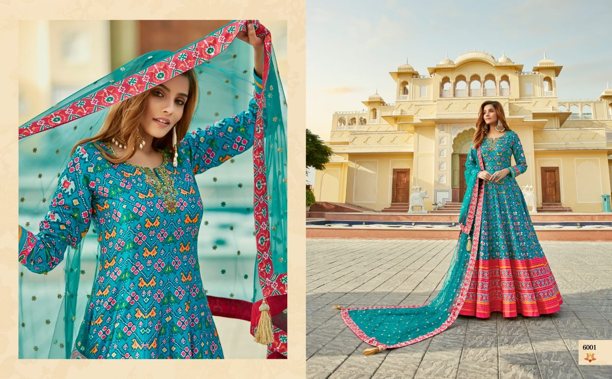 Virasat Gowns Padmasundari 6001-6004 Series 1