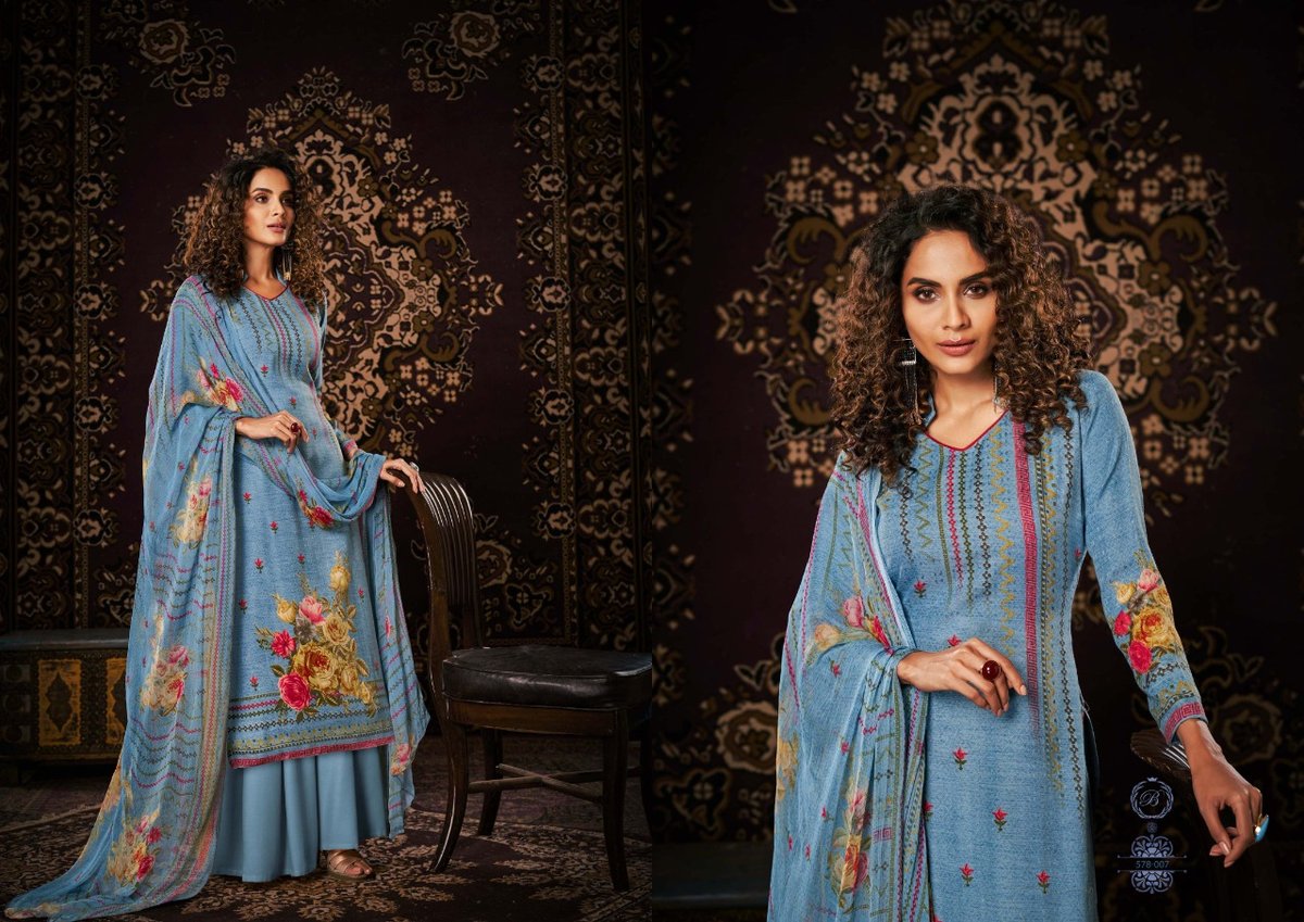 Belliza Designer Noor 578-001 To 578-010 Series 7