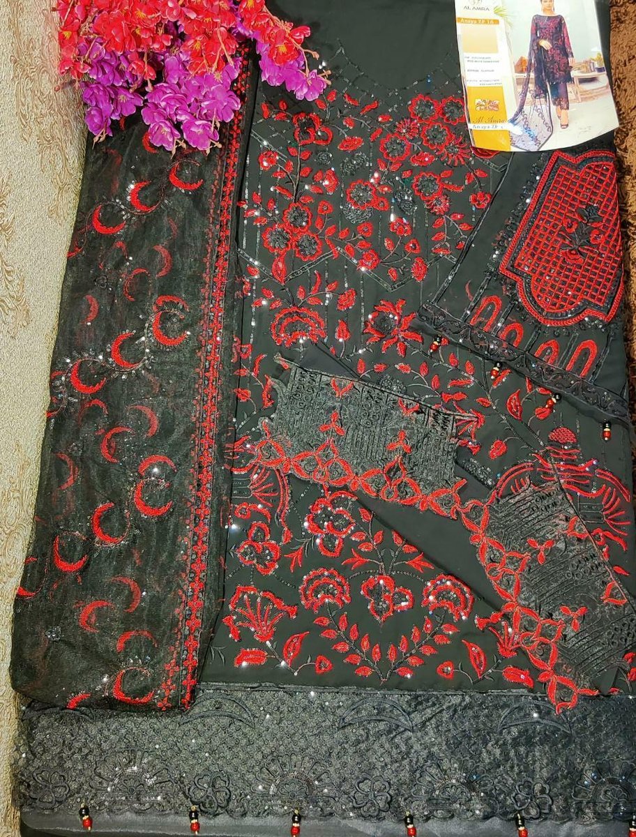 AL Amra Aanaya ZF 16 Dress Material 2