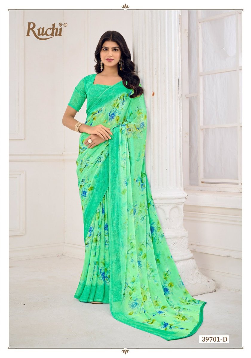 RUCHI STAR CHIFFON VOL-185 39701A TO 39703D 4