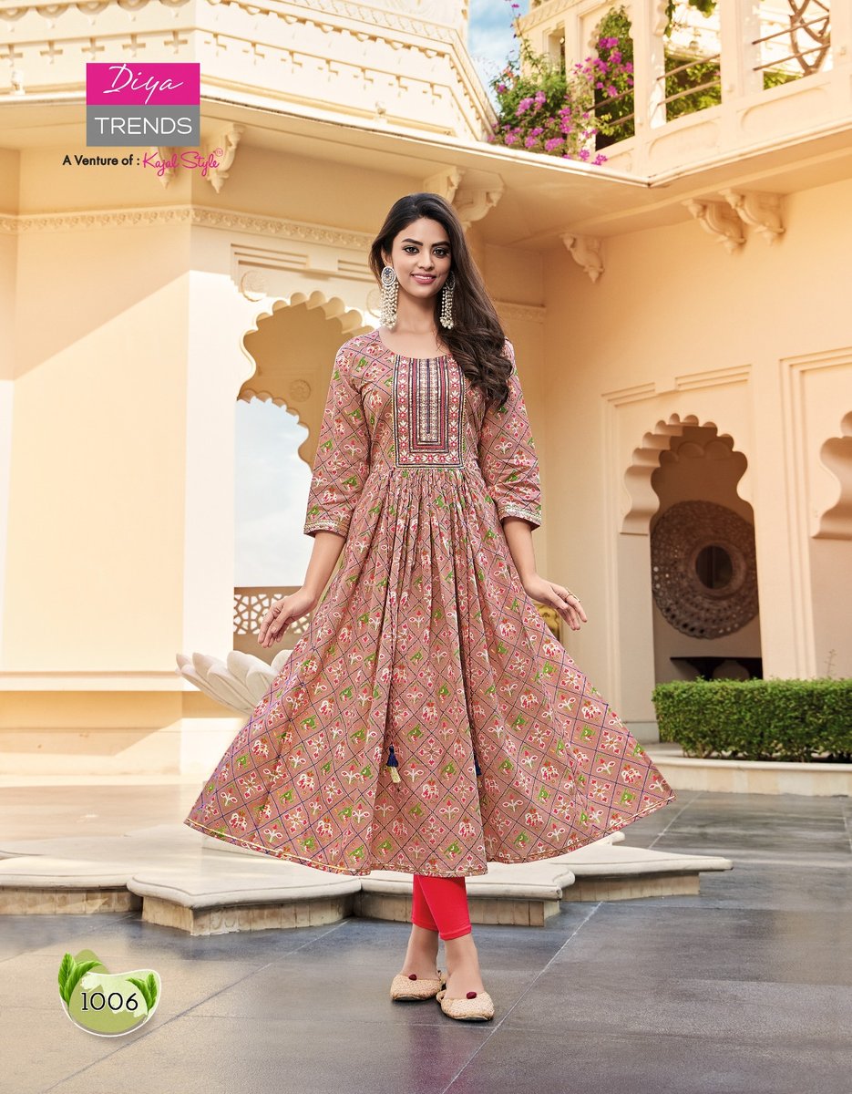 Diya Trends Gulabi Girl Vol-1 1001-1008 Series 6