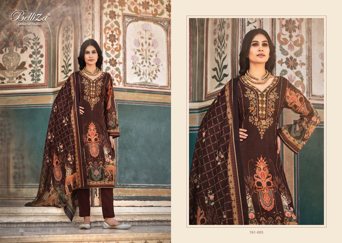 Belliza Designer Ziana 761-001 to 761-008 Series 5