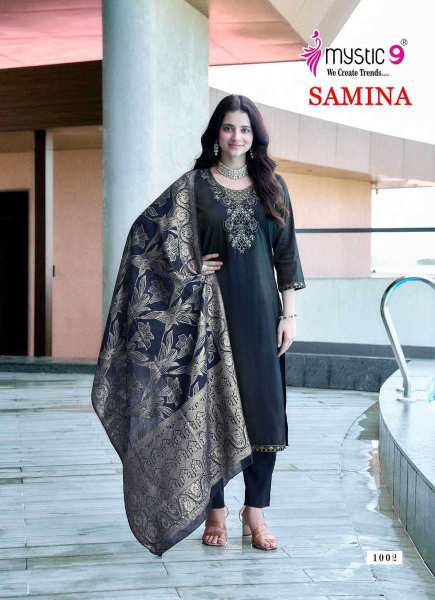 MYSTIC 9 SAMINA VOL-1 ROMAN SILK 1001-1008 SERIES 1