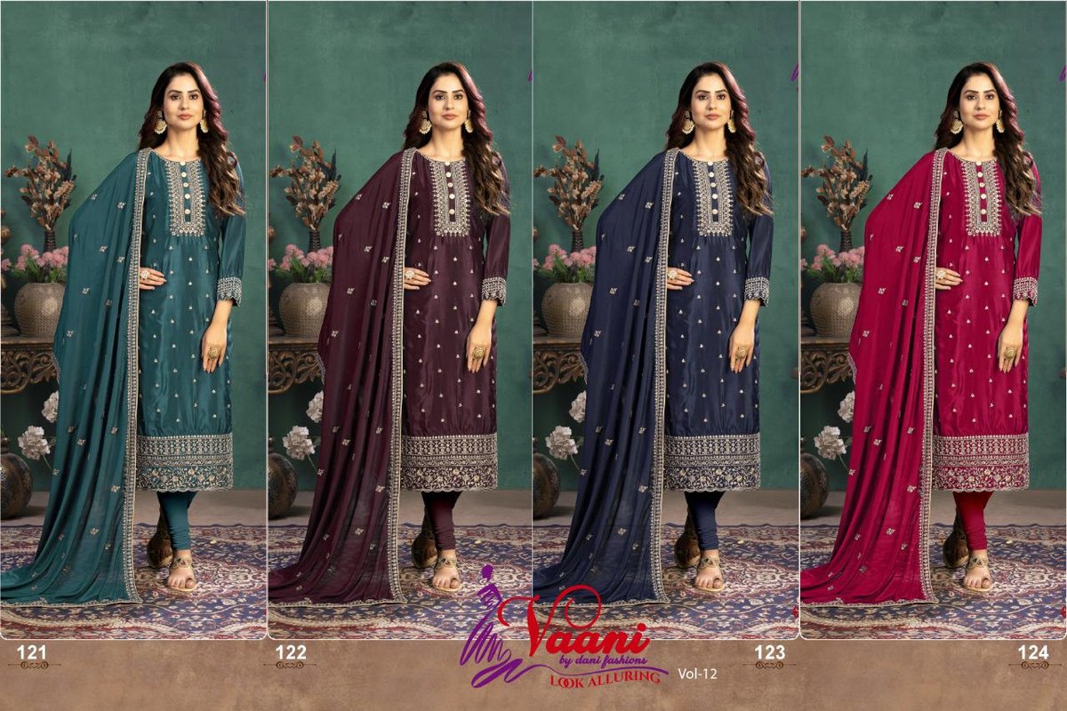 Dani Fashion Anaya Vaani Vol-12 121-124 Series 5