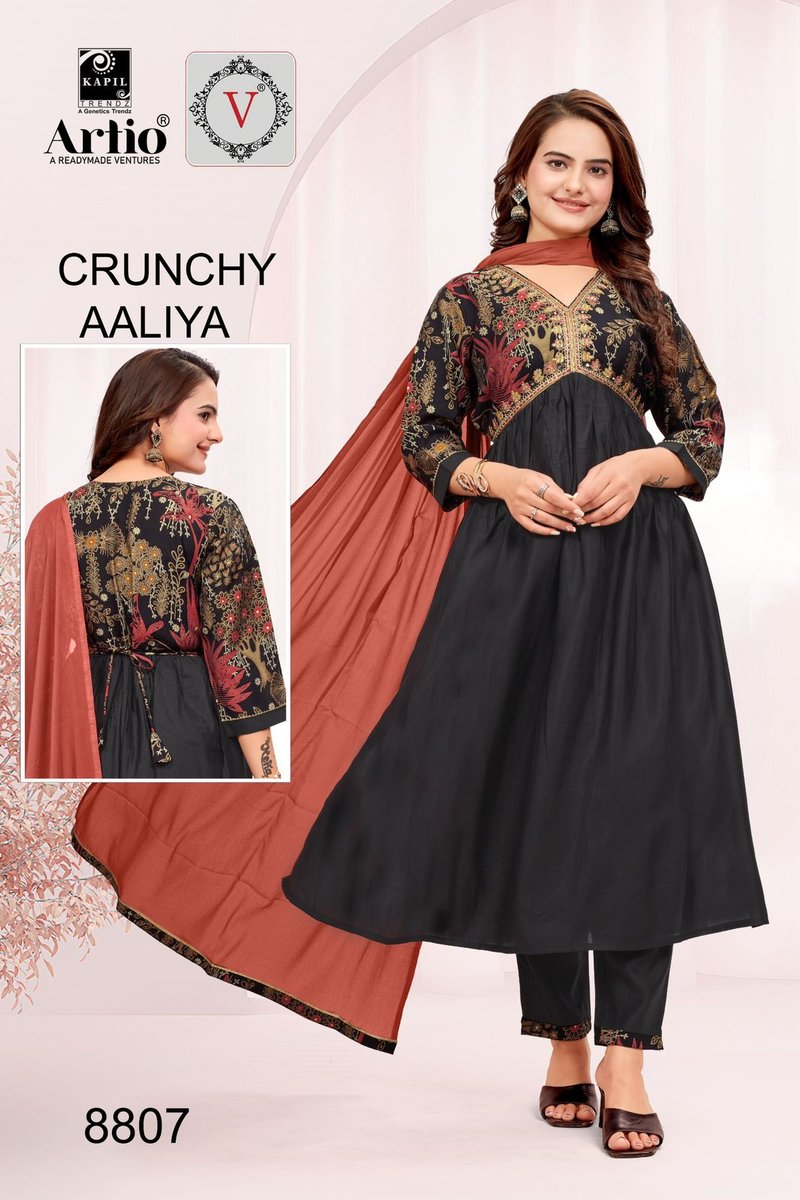 KAPIL TRENDZ VEDA CRUNCHY AALIA 8801 TO 8809 7