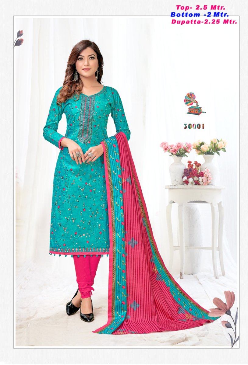 Apna Cotton Razia Sultan Vol-30 30001-30010 Series 1