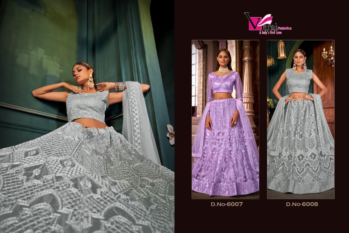 Varni Fabric Zeeya Nafeesha Vol-2 6007-6008 Series 5