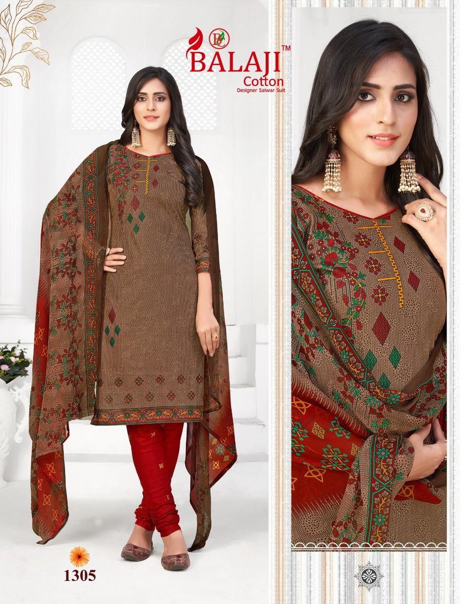 Balaji Cotton Arnika Vol-13 1301-1312 Series 5