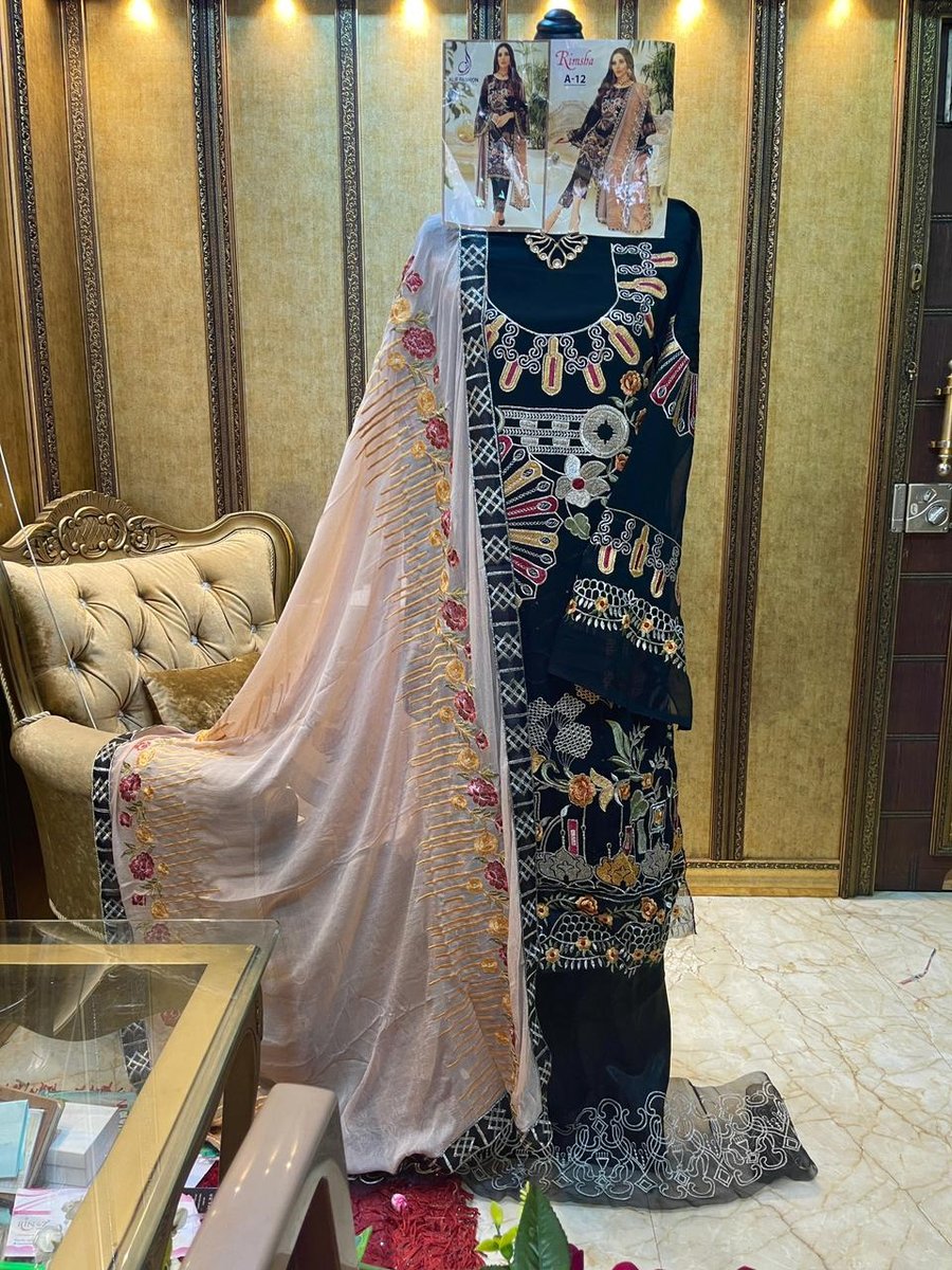 Alif Fashion Rimisha A-12 Salwar Kameez 2