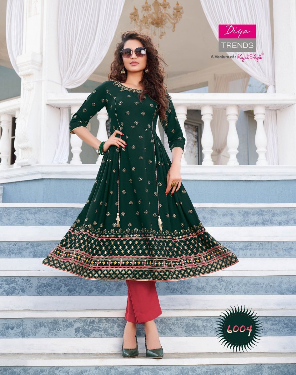 Diya Trendz Ethnic City Vol-6 6001-6010 Series 4