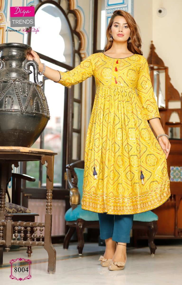 Diya Trends Ethnicity Vol-8 8001-8008 Series 4