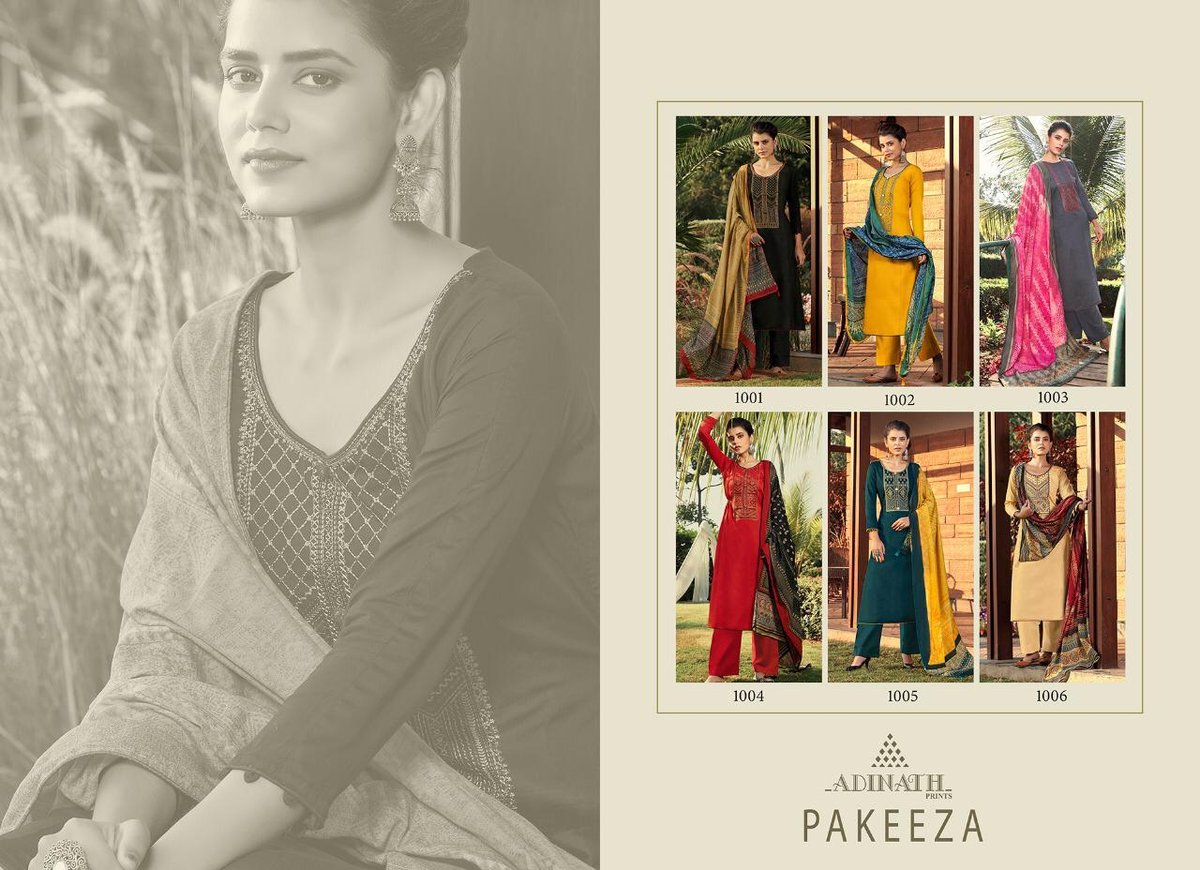 Adinath Prints Pakeeza 1001-1006 Series 7