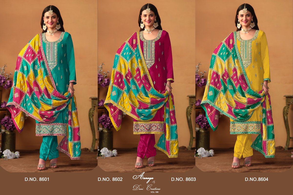 AANAYA VOL-186 8601 TO 8603 4