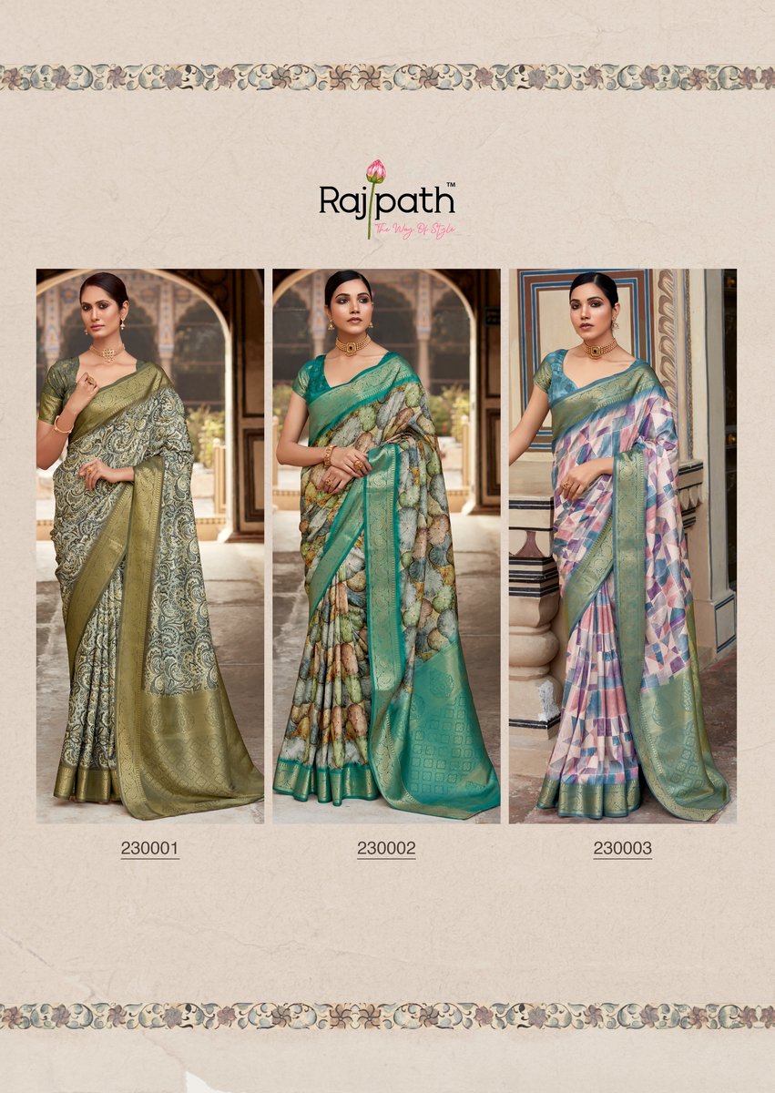 RAJPATH RASHMIKA SILK 230001 TO 230006 8