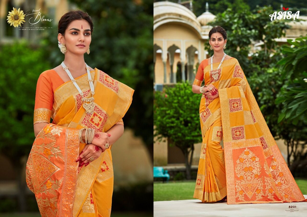 Asisa Saree Charvi 8201-8203 Series 1