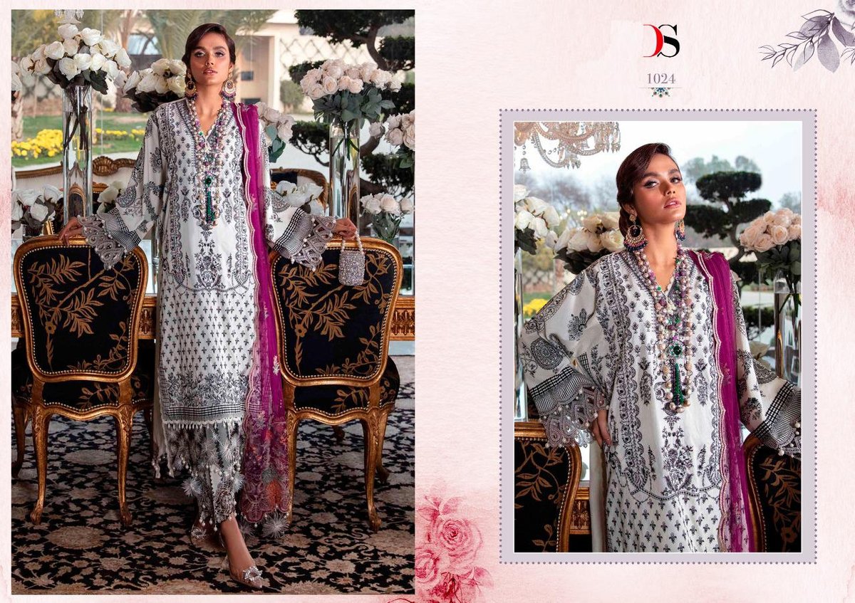 Deepsy Suits Sana Safinaz Lawn Vol-3 1021-1028 Series 4