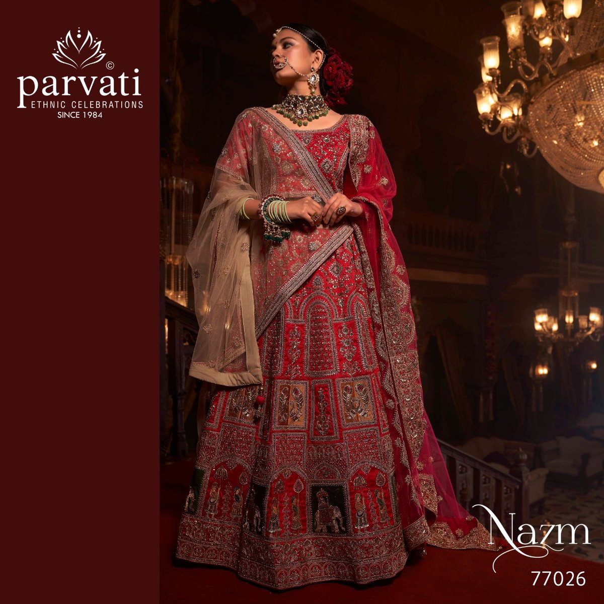 Bollywood Ethnic Nazm 77003-77060 Series 5