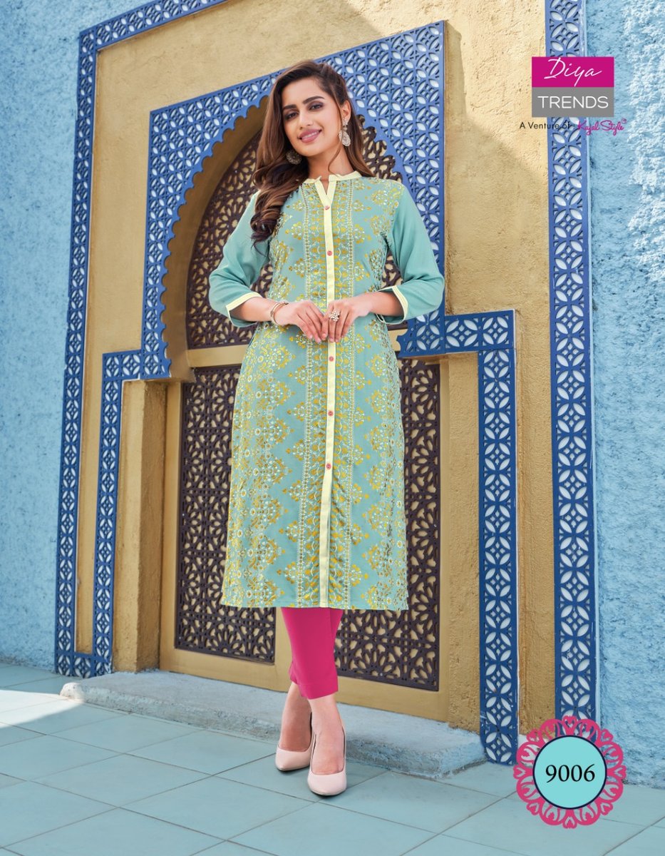 Diya Trendz Garden City Vol-9 9001-9020 Series 6