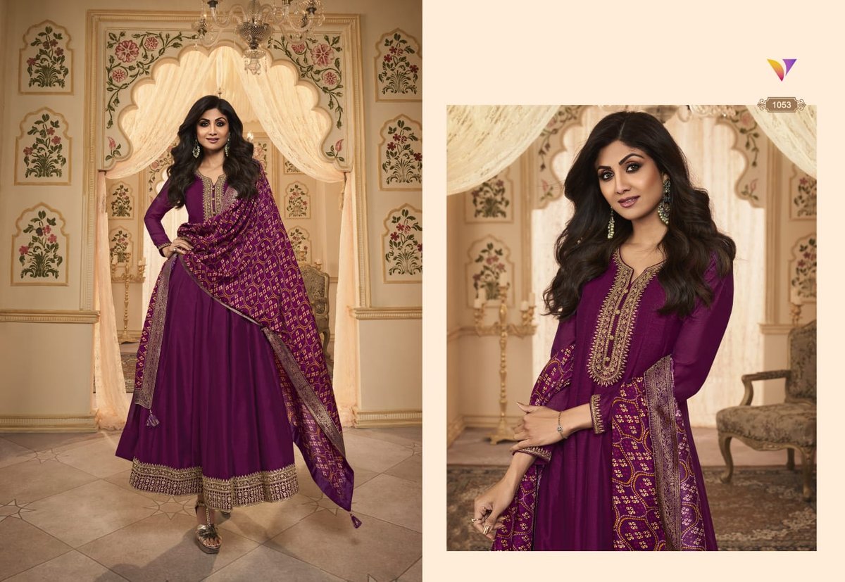 Viradi Fashion Vatsam Shilpa Vol-10 1051-1054 Series 3