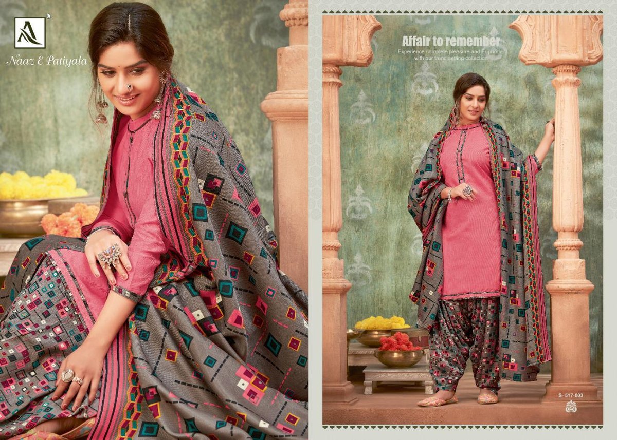 Alok Suits Naaz E Patiyala 517-001-517-010 Series 3