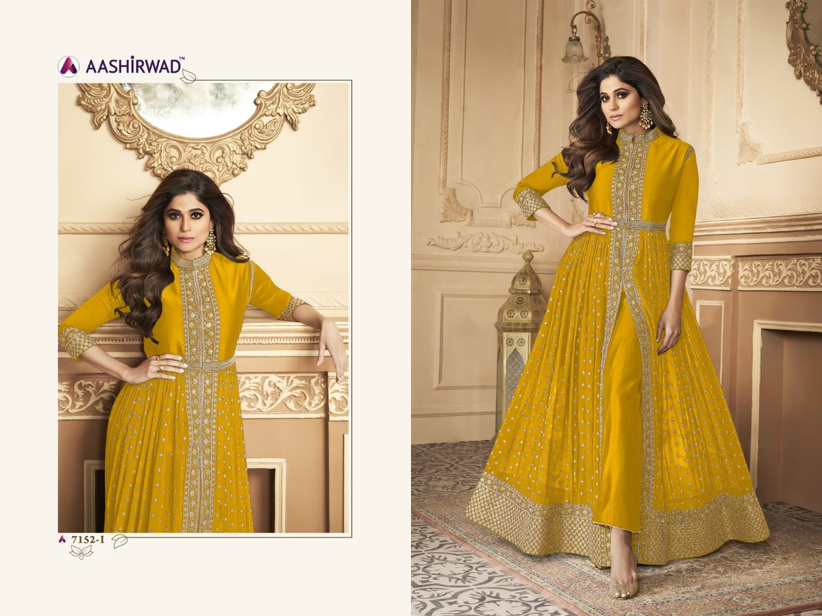 Aashirwad Creation 7152 Colors 9