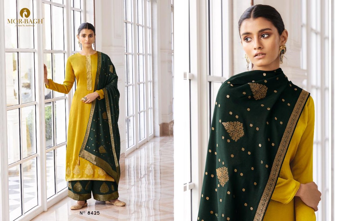 Aashirwad Creation Mor Bagh Aviva 8423-8428 Series 3