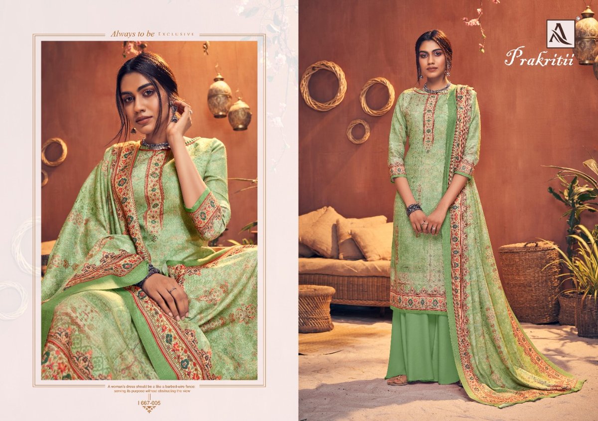 Alok Suits Prakritii 667-001-667-010 Series 5