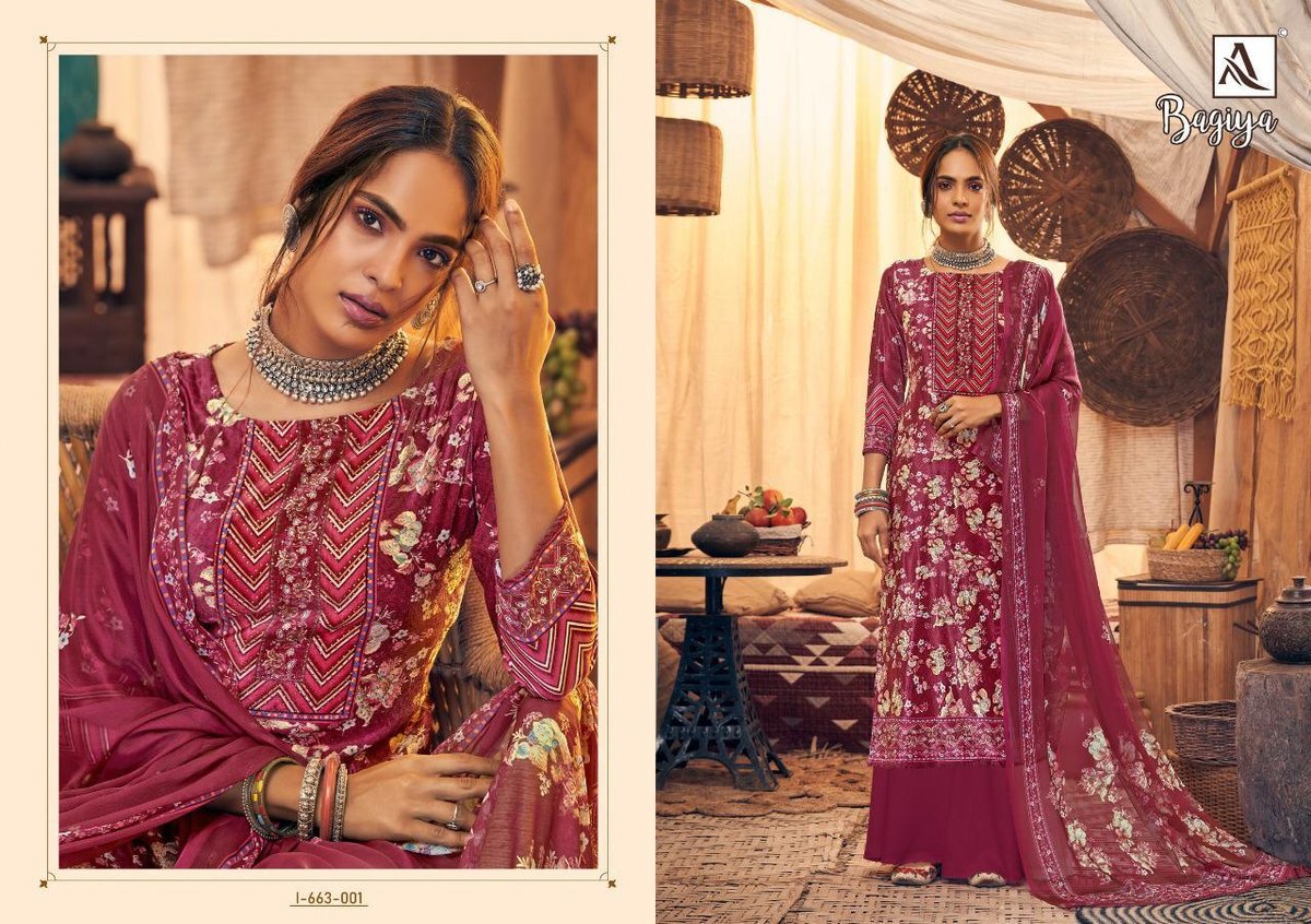 Alok Suits Bagiya 663-001-663-008 Series 1