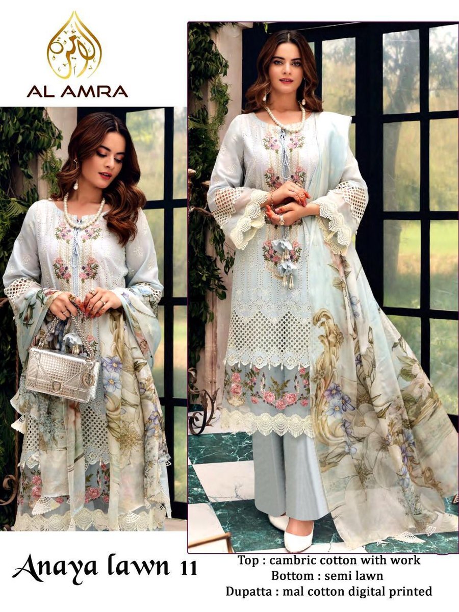 AL Amra Aanaya Lawn ZF 11 Design 1