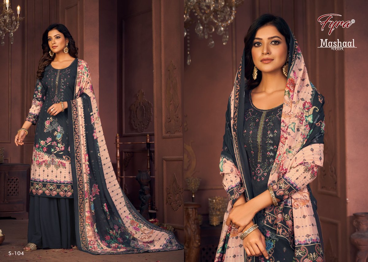 Alok Suit Fyra Mashaal S-101 to S-108 Series 4
