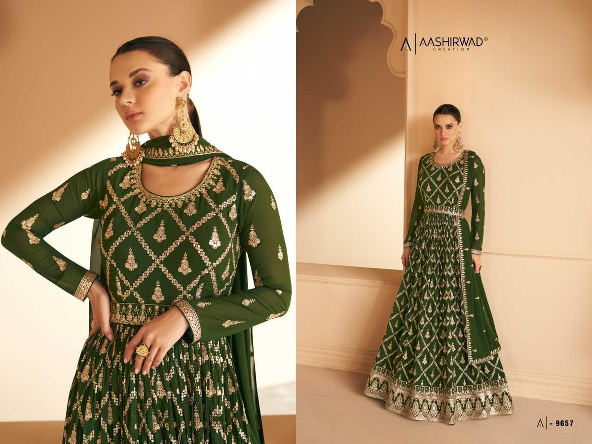 Aashirwad Creation Almora 9655-9658 Series 3