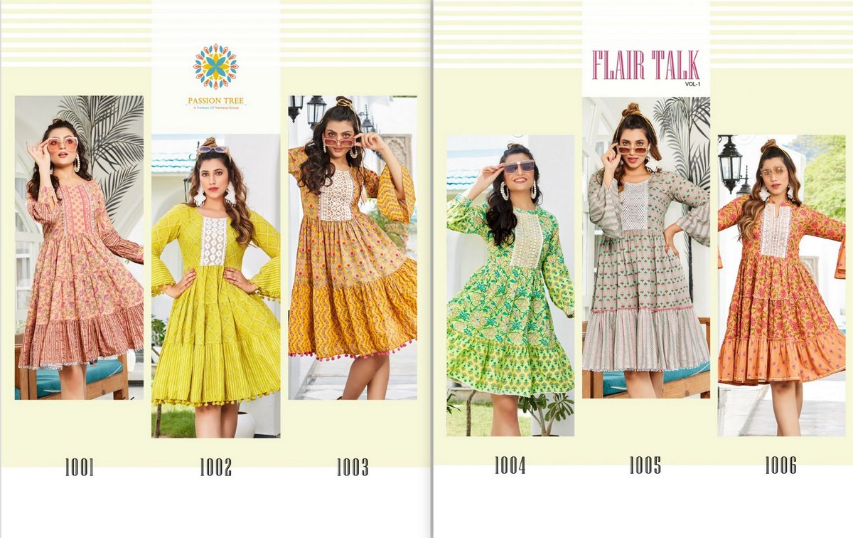 Diya Trends Flair Talk Vol-1 1001-1006 Series 7