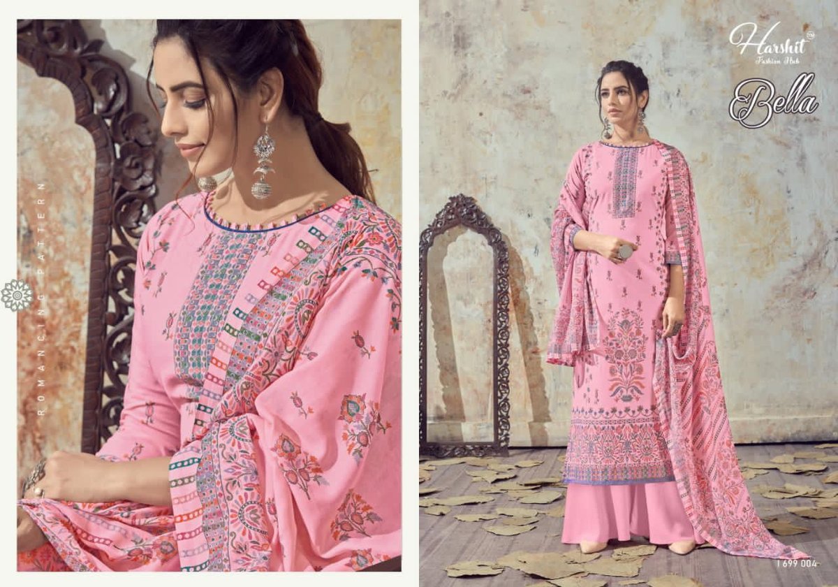 Harshit Fashion Bella 1699-001 to 1699-010 Series 4