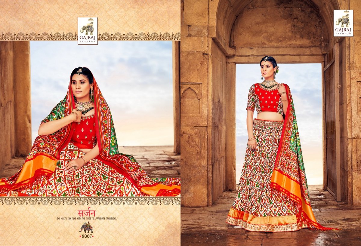 Gajraj Fashion Lehenga 8007-8012 Series 1