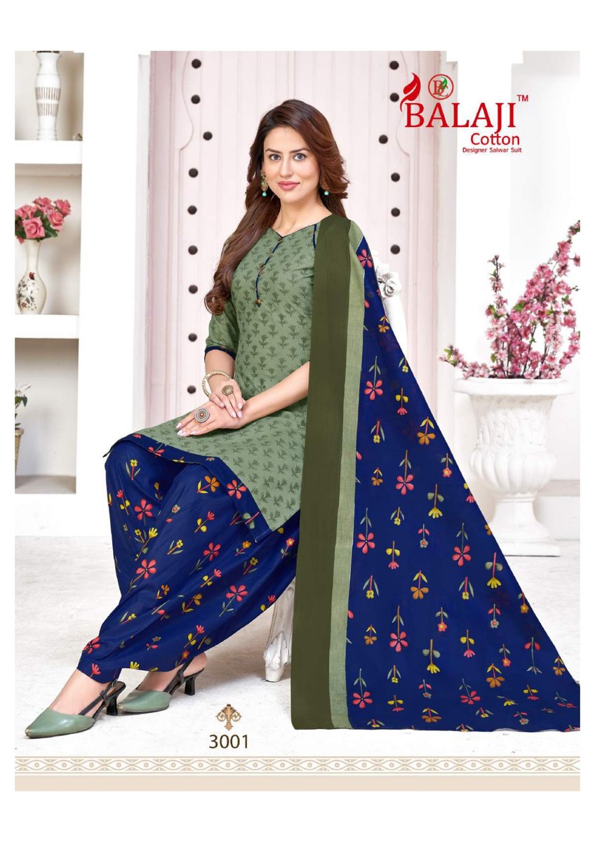 Balaji Cotton Sui Dhaga Vol-3 3001-3012 Series 1