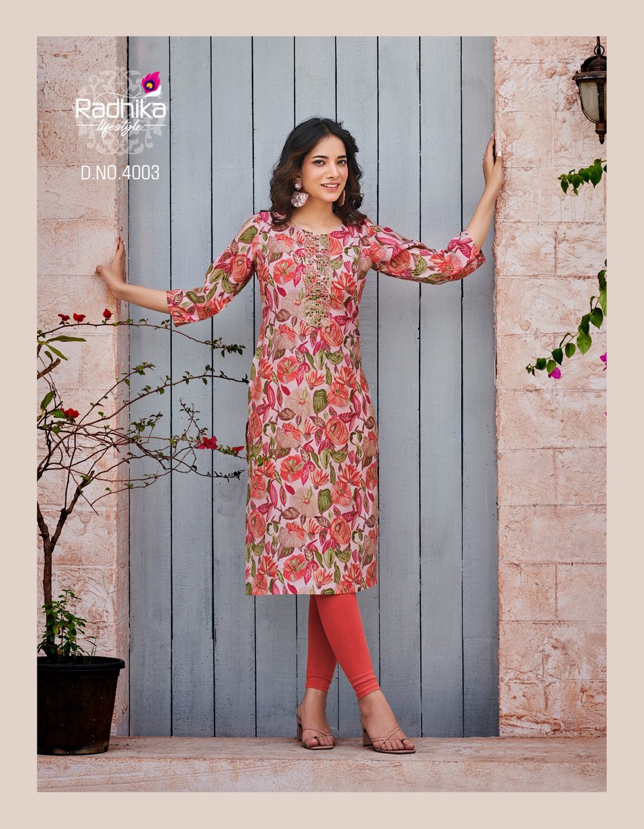 RADHIKA LIFESTYLE CHARMING VOL-4 4001 TO 4008 3