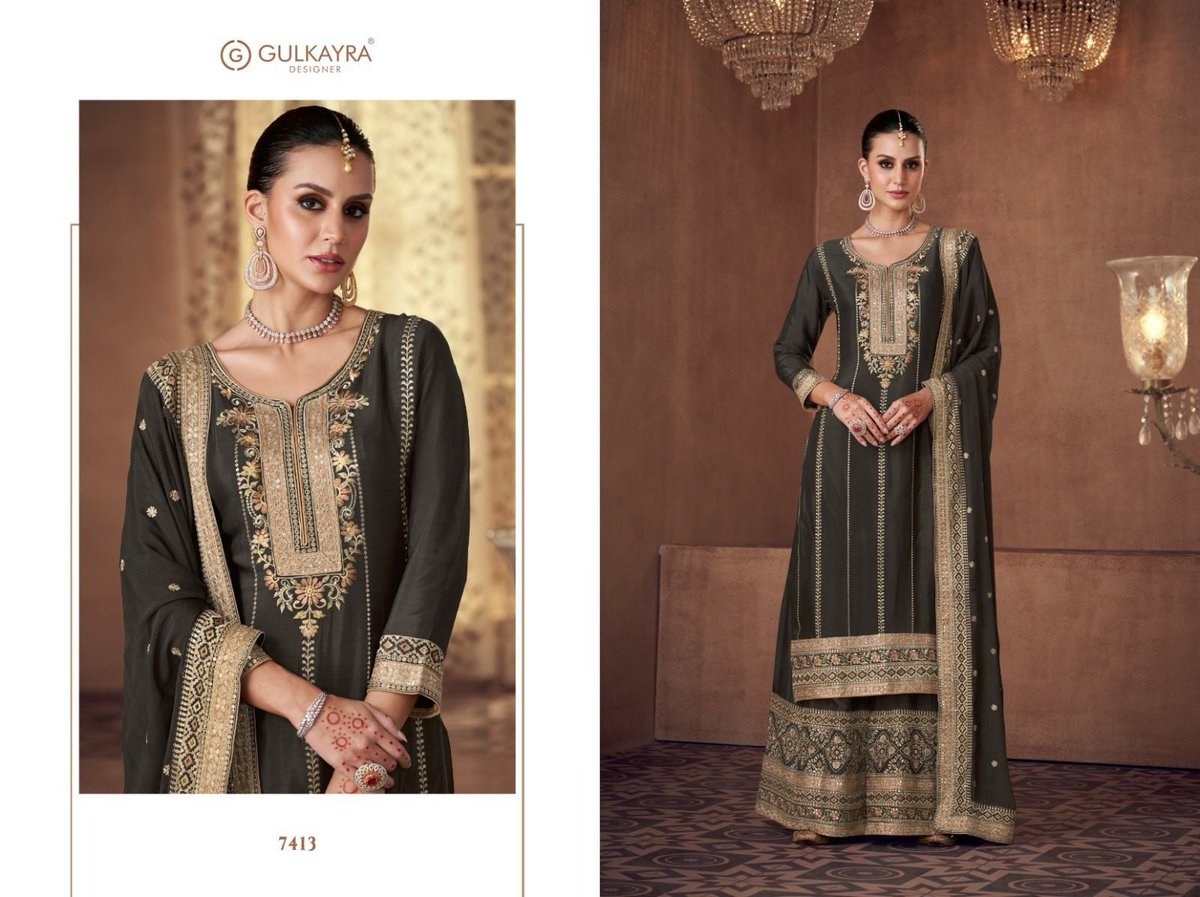 GULKAYRA DESIGNER VEEDA SERIES 7411 TO 7414 3