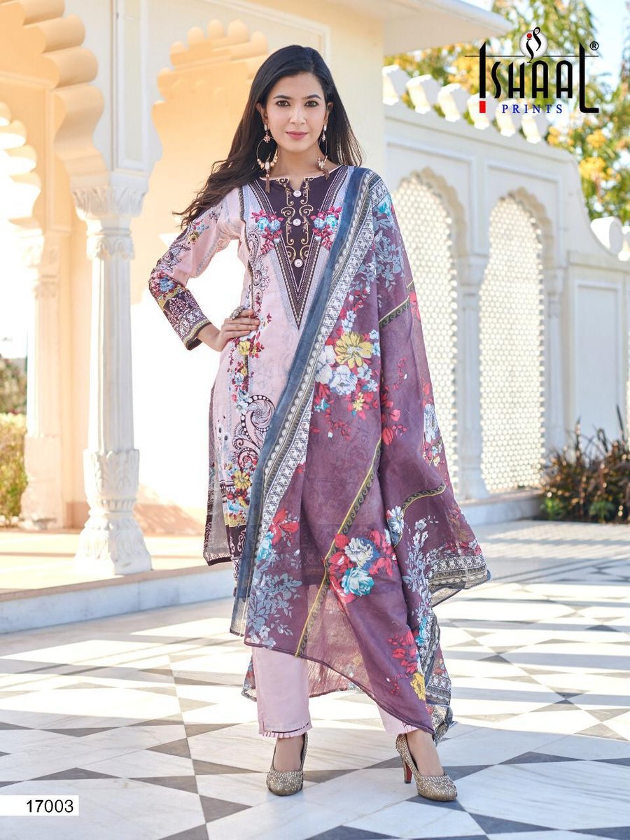 Ishaal Prints Gulmohar Vol-17 17001-17010 Series 3