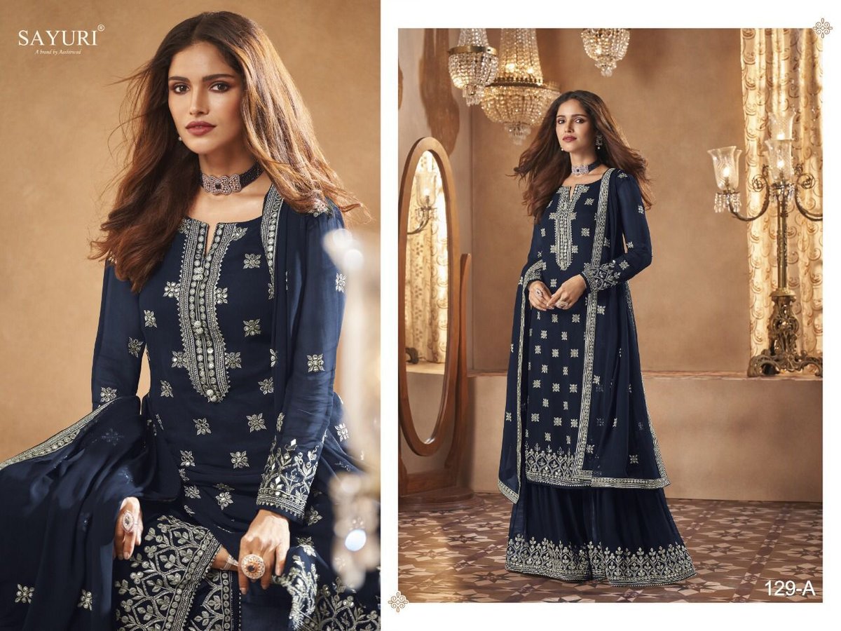 Aashirwad Creation Sayuri Inara 129 Premium Colors 1