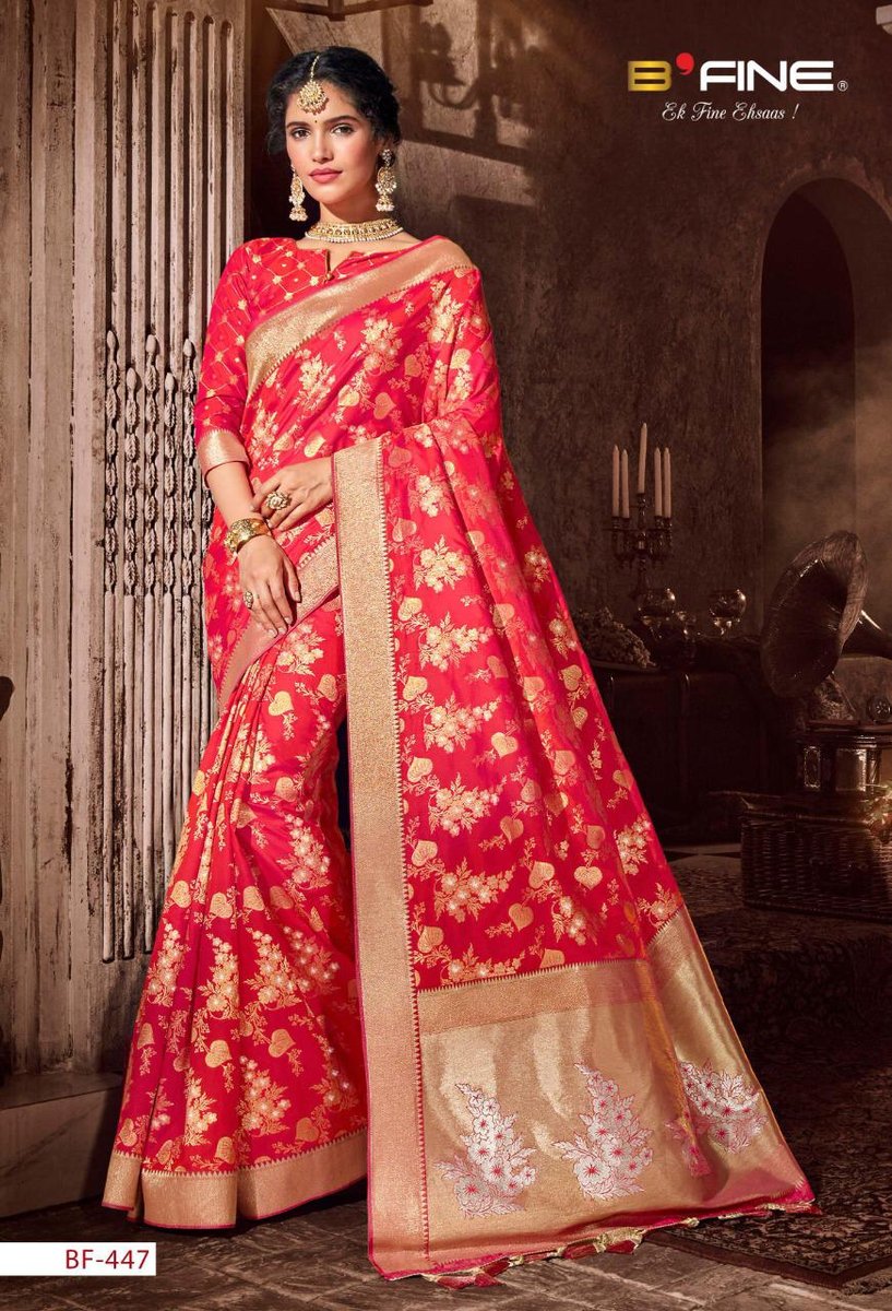 B Fine Saree Aks 439-451 Series 9