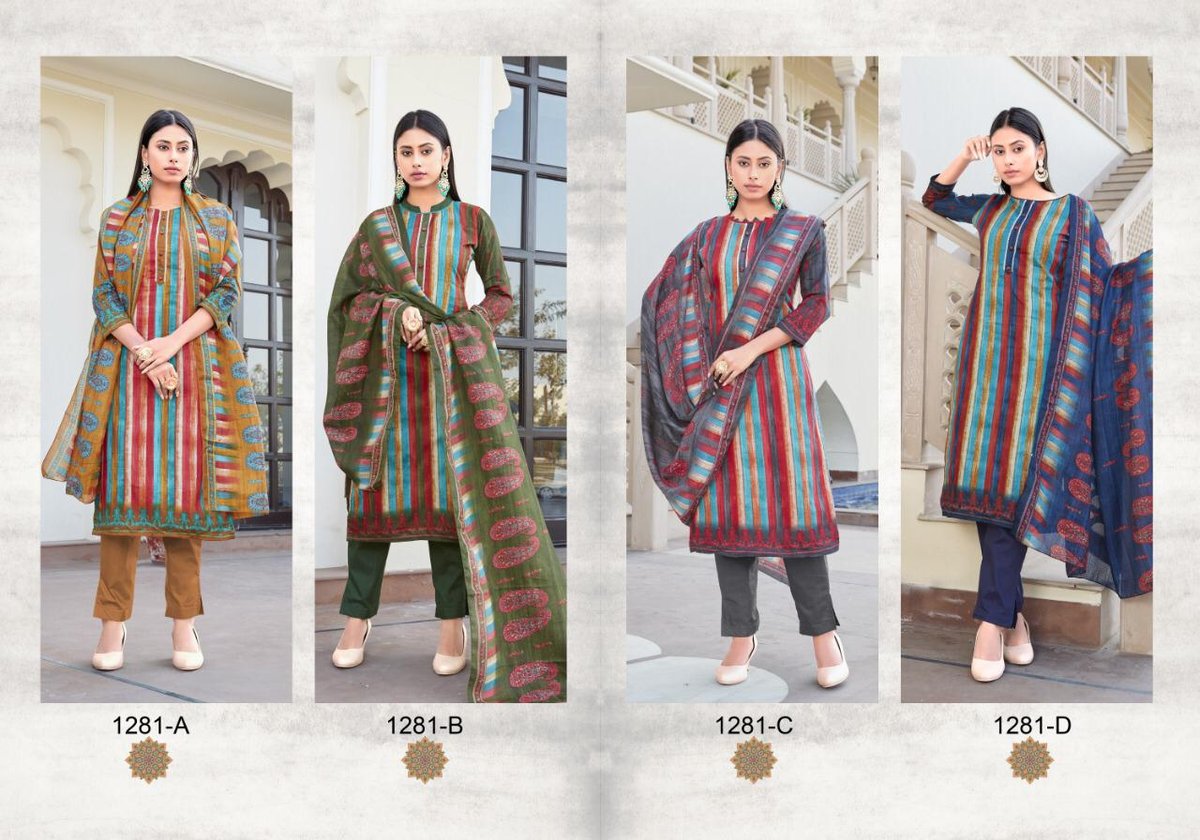 Bipson Prints Kaira 1281 Colors 5