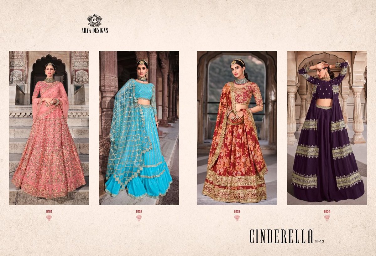 Arya Design Cinderella Vol-13 9101-9104 Series 5