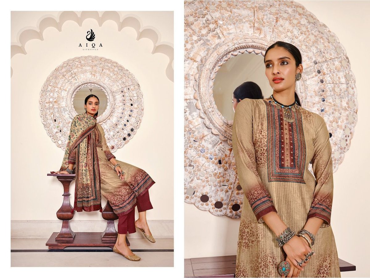 Aiqa Lifestyle Qalamkar 1216-1223 Series 6