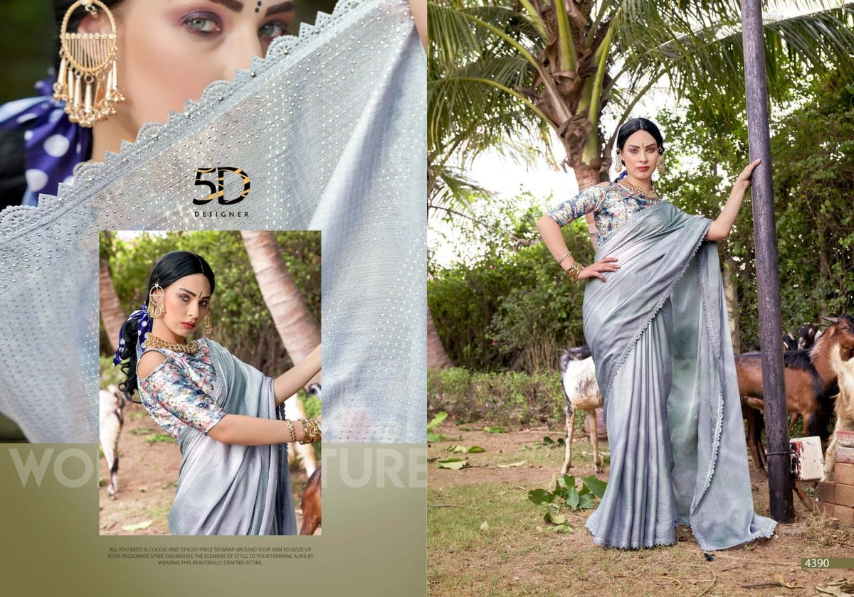 5D DESIGNER MADHUMATI 4383 TO 4390 8