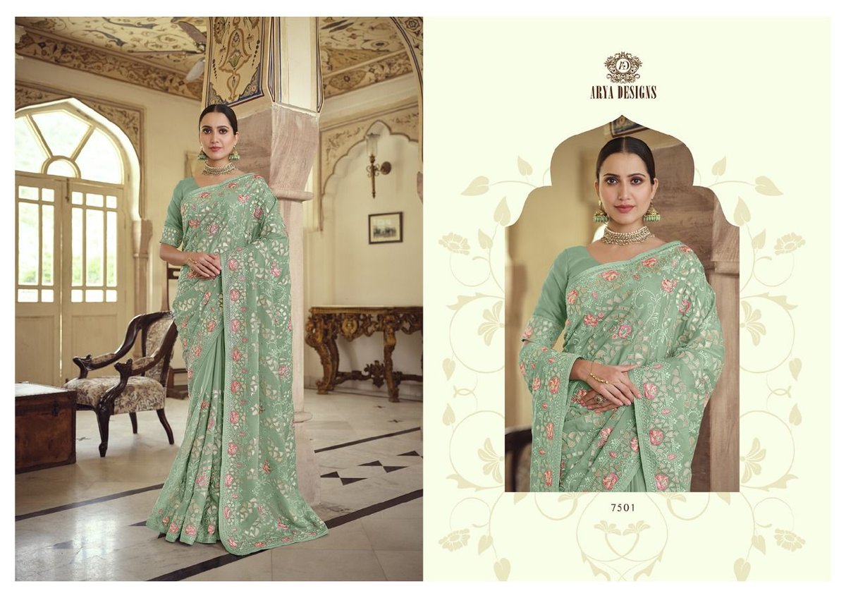 Arya Designs Swarna Vol-2 7501-7536 Series 1