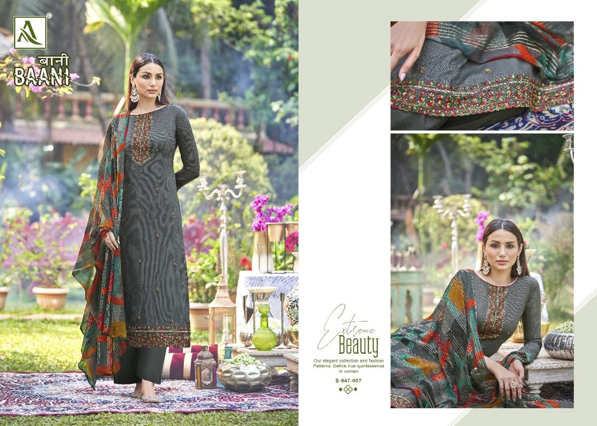 Alok Suit Baani 947-001 to 947-010 Series 7