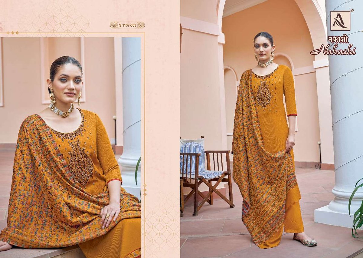 Alok Suit Nakashi 1137-001 to 1137-006 Series 3